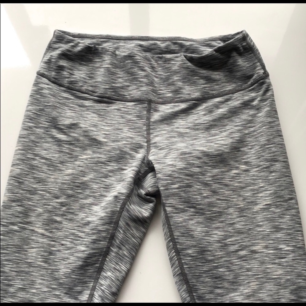 Zella Midrise Full Length Leggings Grey Size Small